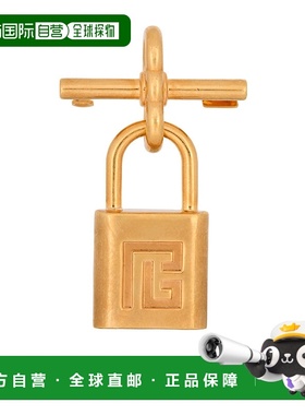 香港直邮Balmain 挂锁胸针 FN0XM560MBRA别针