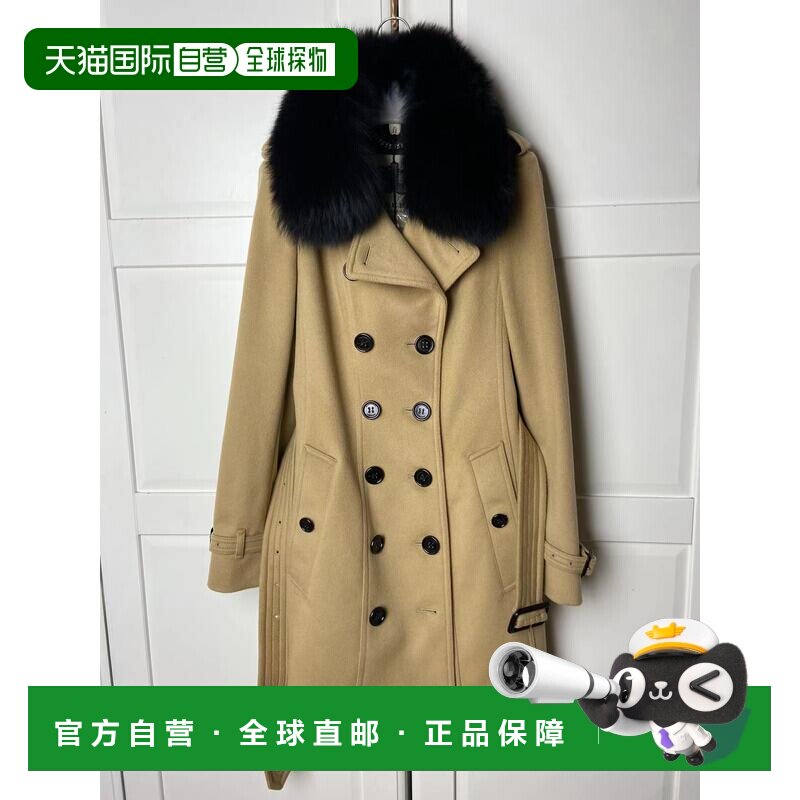 香港直邮Burberry 双排扣大衣 40089511博柏利 【付后1h可退】