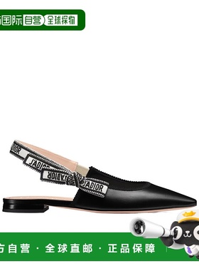 香港直邮Dior J'Adior 露跟平底鞋 女鞋KCB789CEY迪奥单鞋