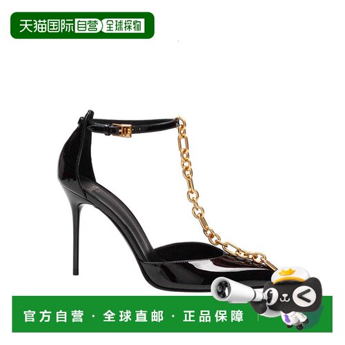 1h可退 香港直邮BALMAIN 女士高跟鞋 FN1UA152LPAT0PA SS2026 黑
