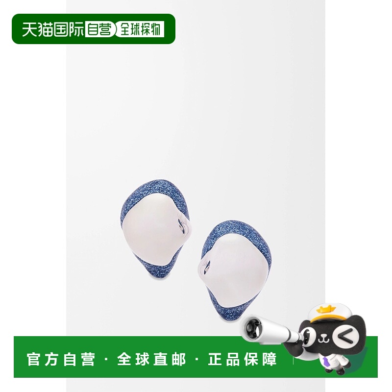 自营欧洲直邮Loewe罗意威 Lynda Benglis联名女士银色/蓝色logo标