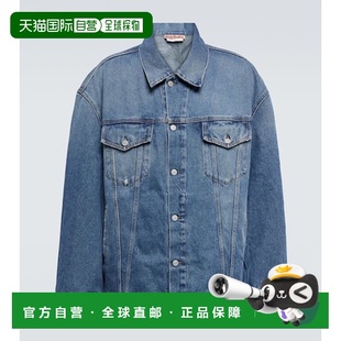 香港直邮Acne 牛仔布夹克 Studios 男士 blue蓝色 艾克妮 1h可退