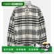 香港直邮J.W. Anderson 女士 1h可退 格纹羊毛混纺短夹克 001259