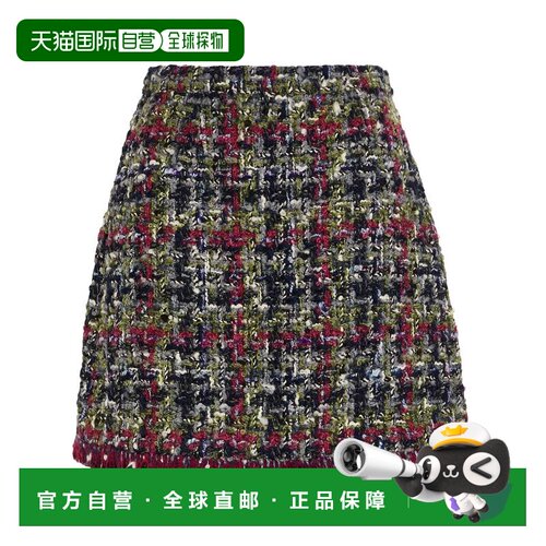 香港直邮Etro 艾特罗 女士 迷你半身裙 green绿色 舒适时尚