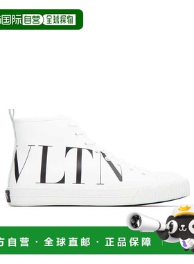 【99新未使用】香港直邮Valentino 高帮系带运动鞋 QY2S0B04XMC