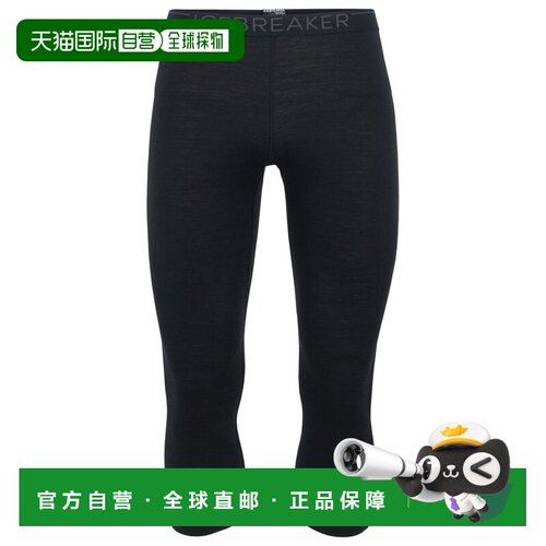 欧洲直邮ICEBREAKER 男士针织衫 0110370BLACK CO 黑色
