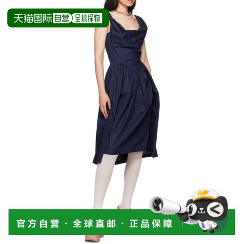 1h可退 Vivienne Westwood Sunday褶饰连衣裙 1101032ZW009QSW