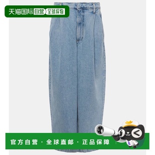 女士 blue蓝色 Becker 004170 舒适时 锥形牛仔裤 香港直邮AGOLDE