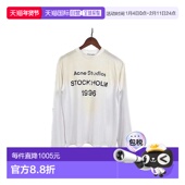 欧洲直邮Acne Studios艾克妮1996系列字母Logo印花T恤明星同款 长