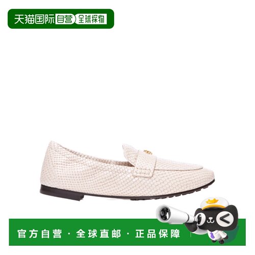 香港直邮Tory Burch 徽标一脚蹬乐福鞋单鞋 150207
