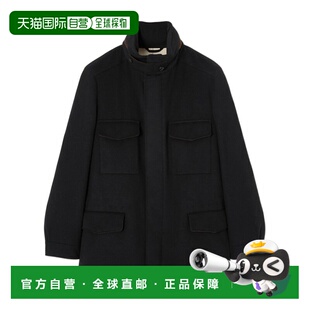 休闲夹克男装 长袖 FAP9739立领羊绒 Piana 香港直邮Loro