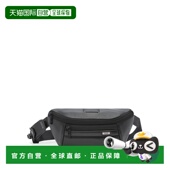 4男士 自营欧洲直邮Tumi途明 Alpha 黑色皮革拉链开合腰包