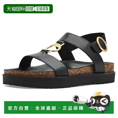 美国直邮barbour 巴伯尔 女士 Gwen 凉鞋 black黑色 舒适时尚