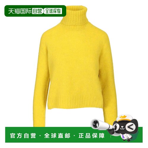 1h可退 香港直邮CELINE 女士针织衫 RY0JN090443JU CO 黄色 高领