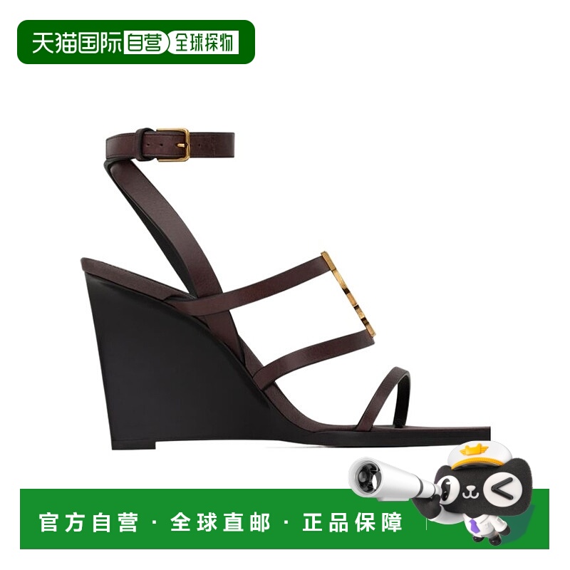 香港直邮Saint Laurent 露趾高跟凉鞋 821090DWEDD