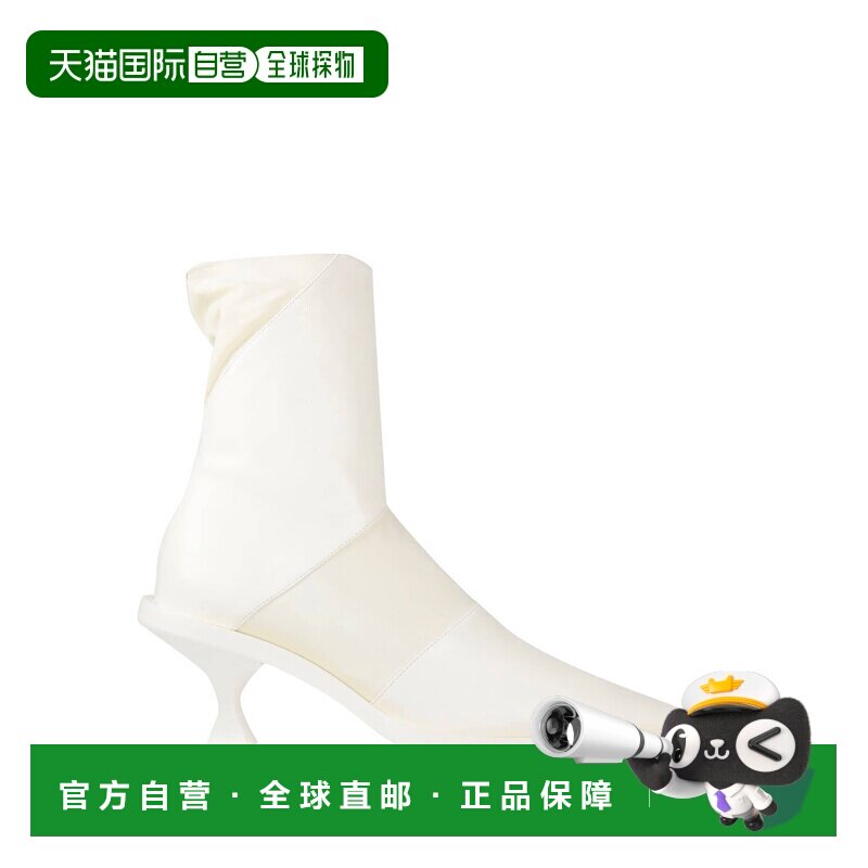 1h可退 香港直邮Jil Sander 吉尔 桑达 女士 脚踝靴 white白色 舒