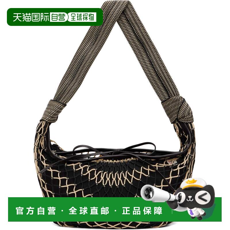 1h可退 香港直邮Lemaire 女士 米色 & 黑色 Fortune Croissant Fi