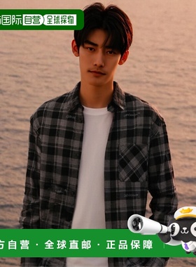 香港直邮Off-White 长袖翻领衬衫 OMES003F23FAB001