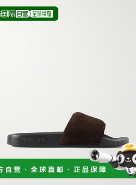 Tom Ford 汤姆 福特 男士 logo拖鞋 J1437LCL046N
