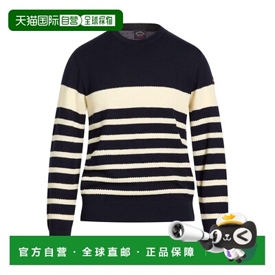 1h可退 香港直邮Paul & Shark 保罗与鲨鱼 男士 毛衣 blue蓝色 舒