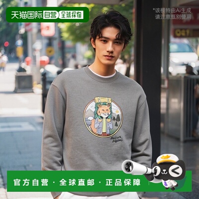 香港直邮MAISON KITSUNE 男士 长袖卫衣 NM00314KM0307圆领运动