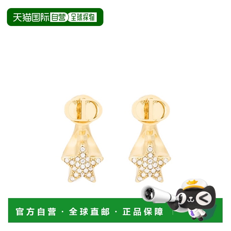 1h可退 香港直邮Dior 星形耳环 E4356WOMCY