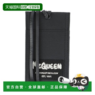 1h可退 香港直邮mcqueen 亚历山大 麦昆 男士 斜挎钱包