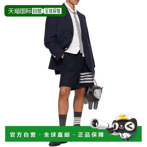 香港直邮Thom Browne 条纹细节短裤 MTU321U07890【付后1h可退】