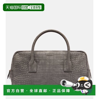 香港直邮calvin klein 女士 America 中号皮革手提包