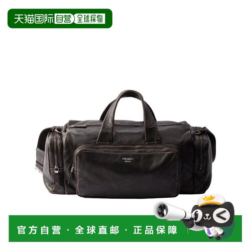 Prada 拉链旅行包 2VC0582C75VOOO斜挎包单肩包手提包