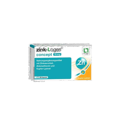 欧洲直邮Loges补锌胶囊补充营养日常提高身体免疫力抵抗力90粒