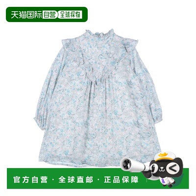 1h可退 香港直邮Chloe 蔻依 女童 连衣裙童装 grey灰色 舒适时尚