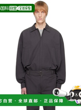 1h可退 香港直邮The Row 男士 灰色 Amoneto 夹克 450W2384