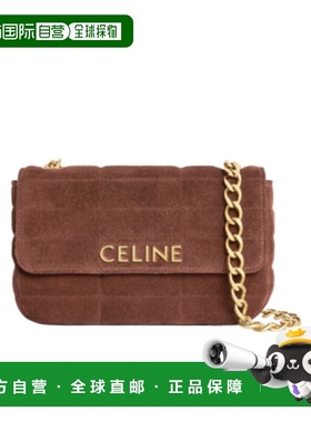 香港直邮Celine MATELASSE MONOCHROME徽标单肩包 111273EZF.