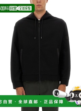 1h可退 香港直邮premiata 男士 SWEATSHIRT. 拉链卫衣 PA1034BLAC