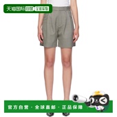 A0511 女士 香港直邮ANINE 1h可退 白色 BING 短裤 黑色 Carrie