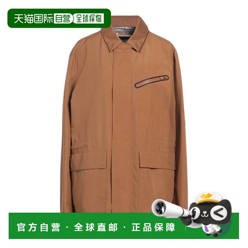 1h可退 香港直邮Herno 男士 长款夹克 brown棕色 舒适时尚