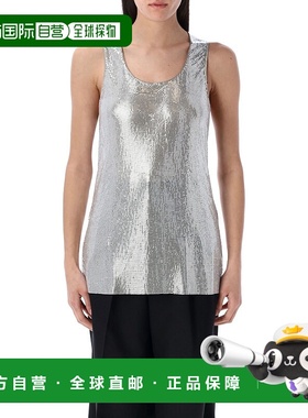 香港直邮Junya Watanabe 渡边淳弥 女士 金属感网纱背心上衣 JOT0