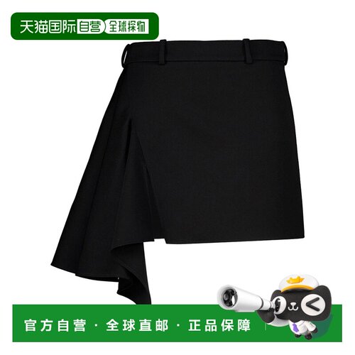 香港直邮GIVENCHY 女士半身裙 BW414H167D001 AW2026 黑色 MINIGO