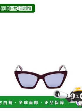 1h可退 香港直邮ALEXANDER MCQUEEN 25FW 几何猫眼太阳镜 Women