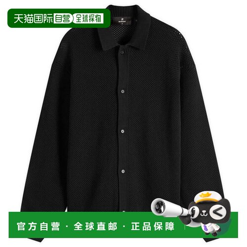 香港直邮Represent 男士 长袖网纱针织衬衫 MLM382901