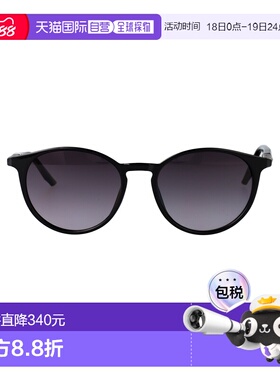 1h可退 香港直邮Calvin Klein 卡尔文 克莱恩 女士 黑色醋纤太阳