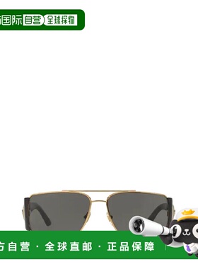 1h可退 香港直邮versace 范思哲 男士 徽标太阳镜 VE21631