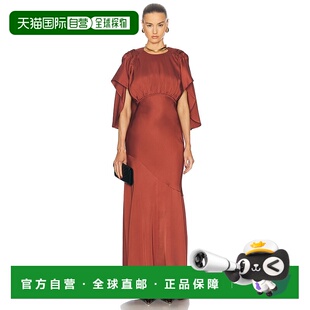 香港直邮ZIMMERMANN 中长连衣裙 女士 阶式 1383DF242 Eden 1h可退