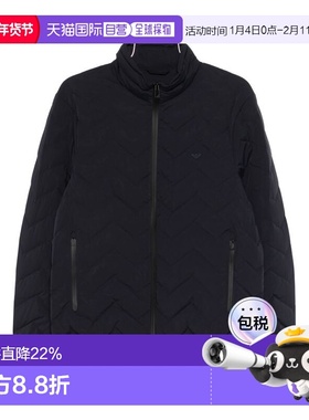 1h可退 香港直邮Emporio Armani 安普里奥 阿玛尼 男士 蓝色外套