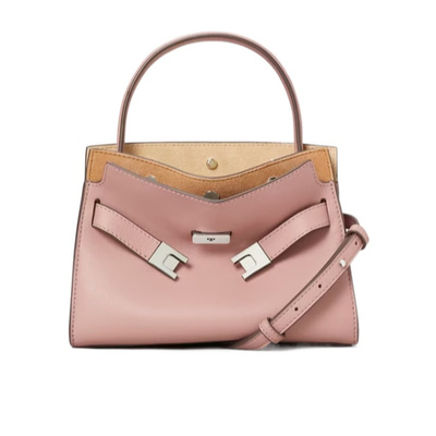 香港直邮Tory Burch Petite Lee Radziwill Double 手提包 178963