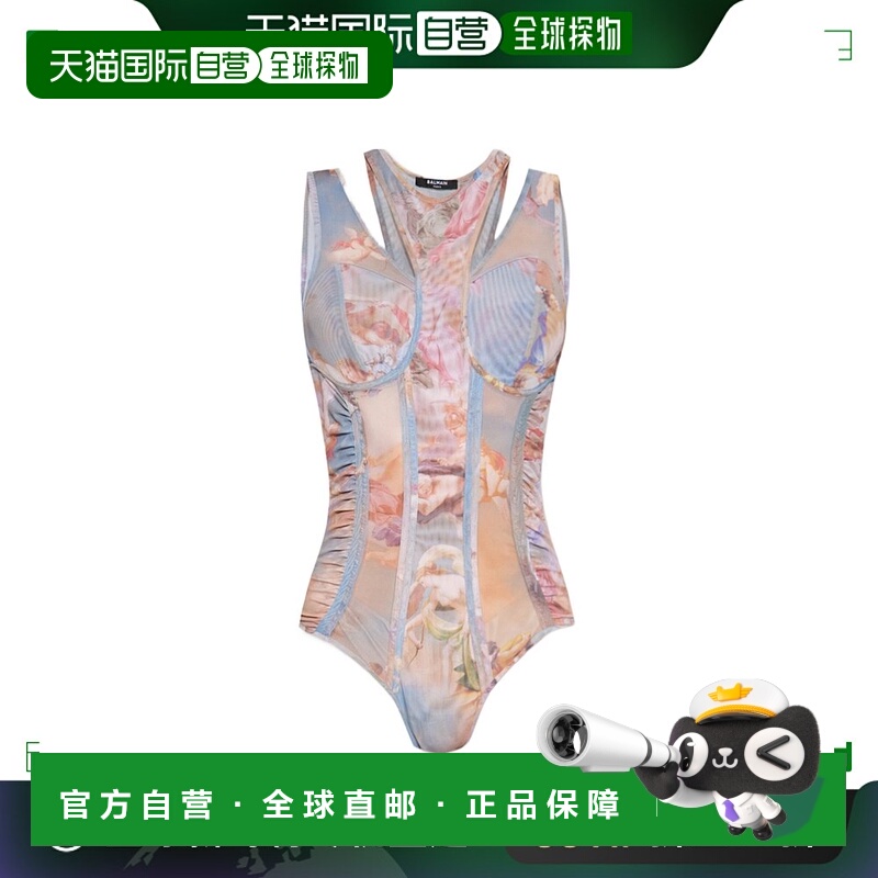 香港直邮Balmain 图案连体衣 AF0BA185JG06套装