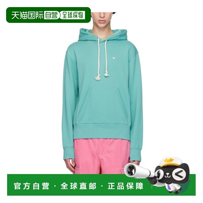 香港直邮ACNE STUDIOS 男士针织衫 CI0174AAO AW2024 绿色 徽标连