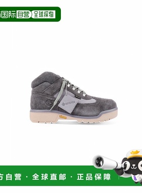 自营欧洲直邮Timberland Field Boots系列男士灰色牛皮系带户外靴