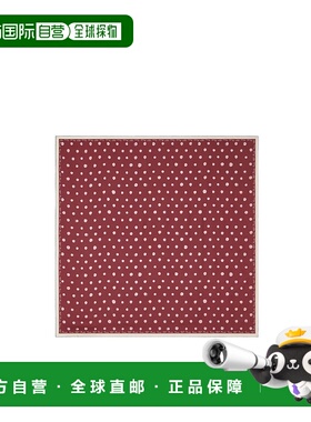 香港直邮Fendi Falena Dots 丝巾围巾 FXT091AWEX条纹桑蚕丝